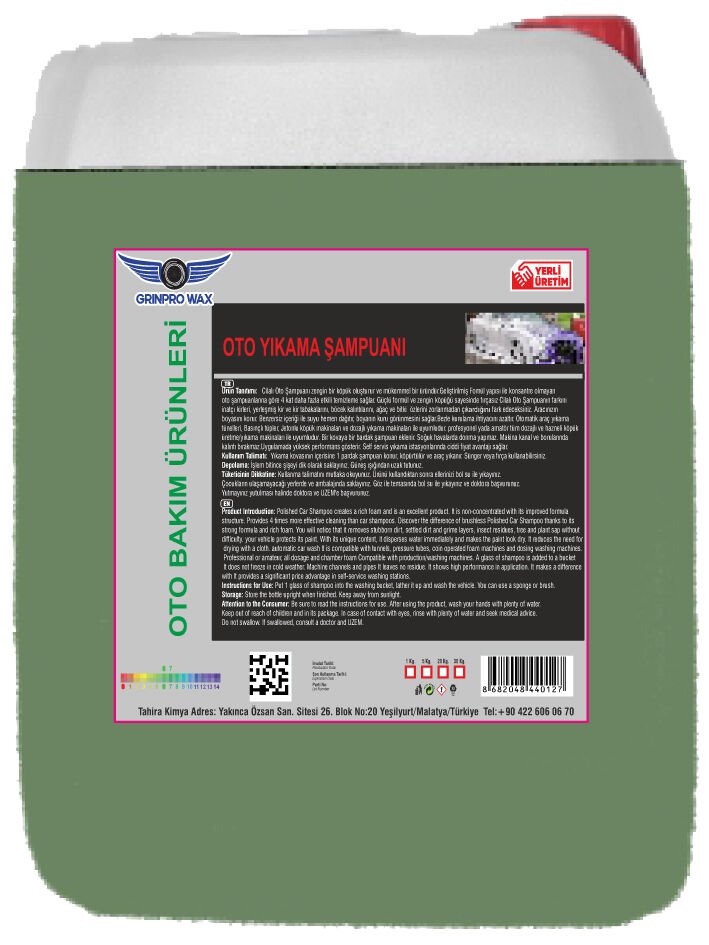 OTO YIKAMA ŞAMPUANI 5 Lt