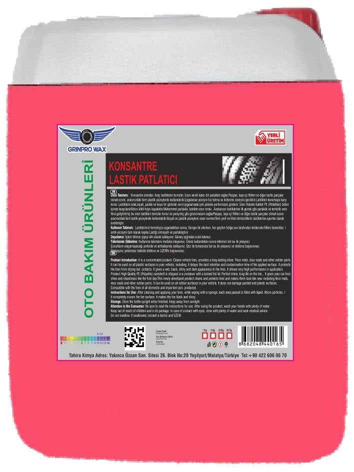 KONSANTRE LASTIK PARLATICI 5 Lt