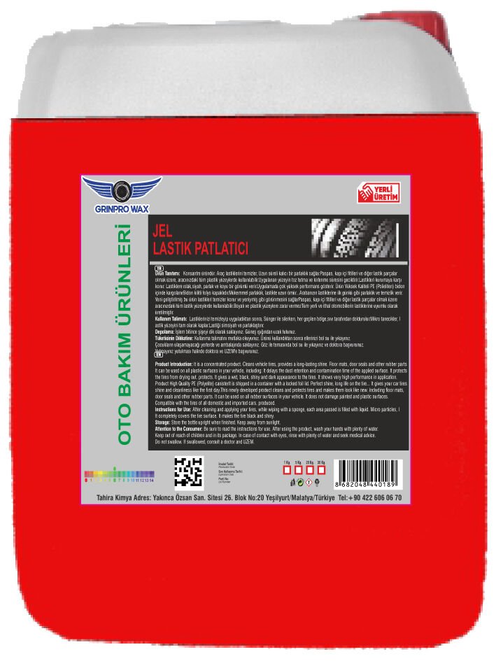 JEL LASTIK PARLATICI 5 Lt