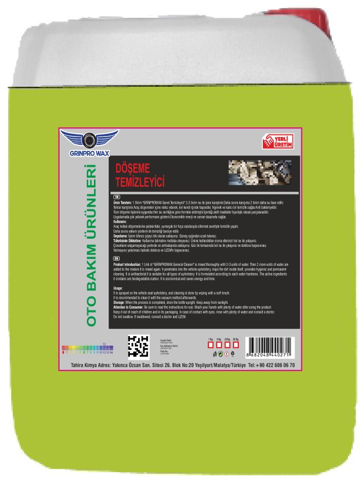 DÖŞEME TEMİZLEYİCİ 5 Lt